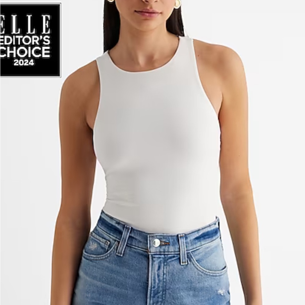 Body Contour High Scoop Neck Bodysuit